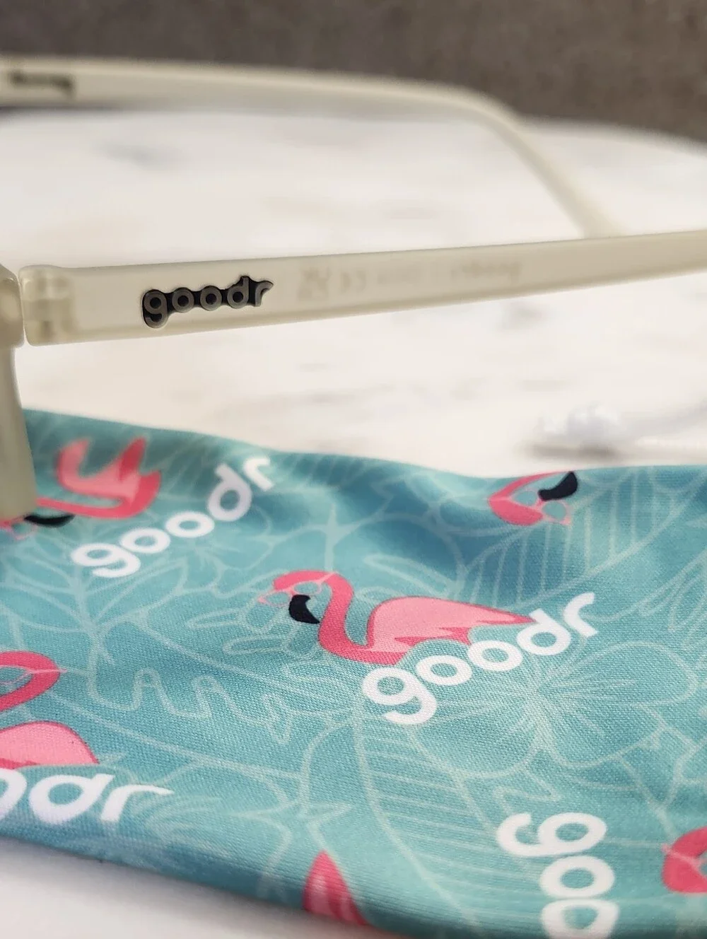 Goodr Impromptu Disco Nap Ivory Sunglasses